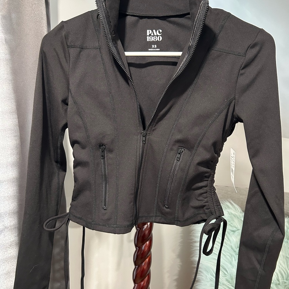 Pacsun Black Cinched Jacket *NWT*